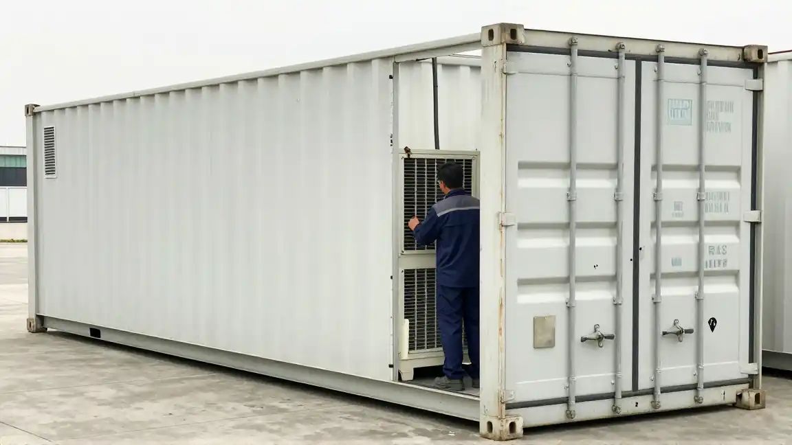 Kontener chłodniczy reefer – czym różni się od dry van