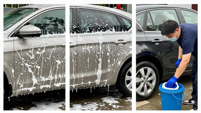 Prewash, aktywna piana i szampon – trzy różne etapy mycia